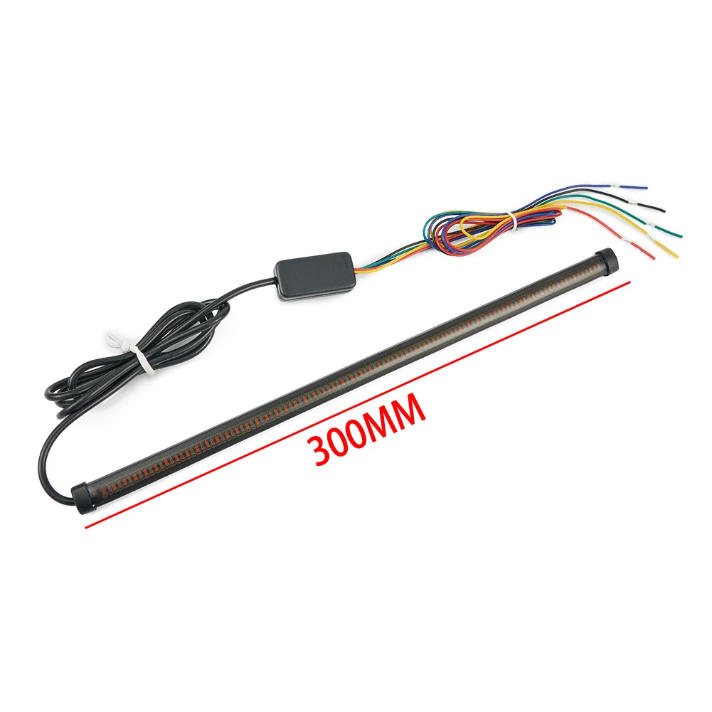 DC 12-24V Turn Signal Light Strip Black Replacement Accessories Brake Indicators Motorcycle Portable Practical
DC 12-24V Turn Signal Light Strip Black Replacement Accessories Brake Indicators Motorcycle Portable Practical