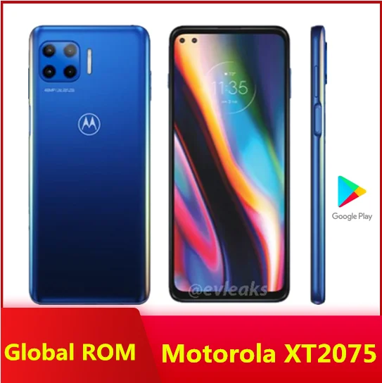 

Motorola Moto G 5G Plus XT2075 Refurbished Original Unlocked Phone 4GB RAM 128GB ROM 6.7 inches 48MP 4G LTE 5000mAh Cellphone