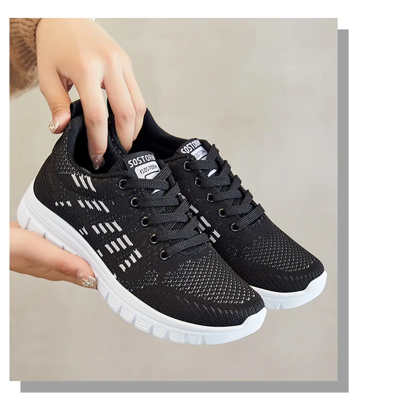 Women Running Shoes Breathable Casual Shoes Outdoor Light Weight White Tenis Sports Shoes Casual Walking Sneakers for Wamen 53 S77987aed782547c39dd46ad110074563X
