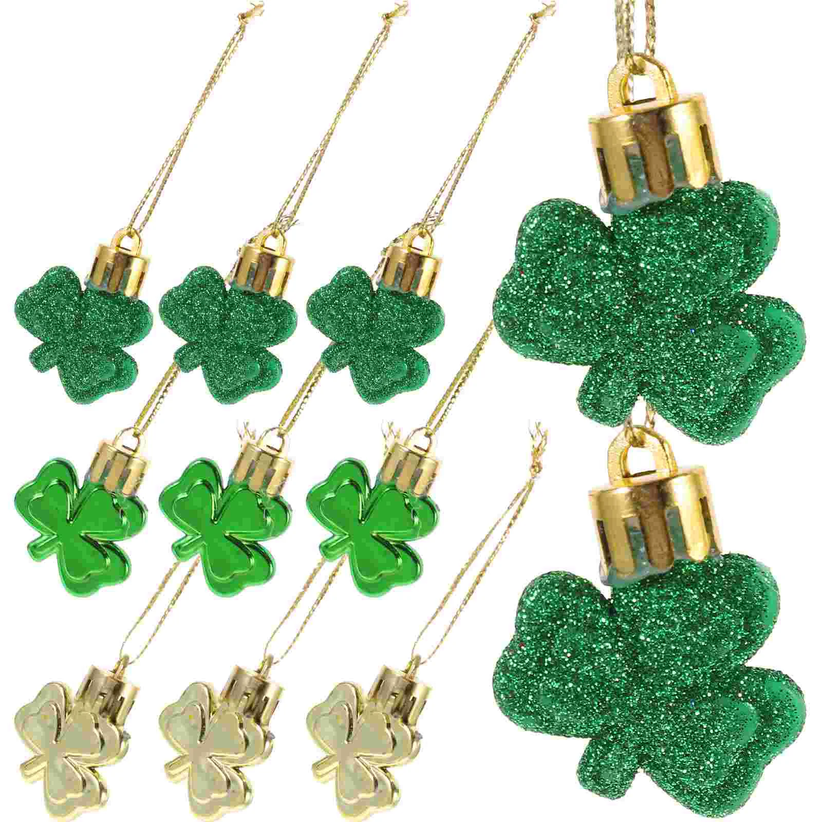 

Pendant St Patrick's Day Decorations Patricks Shamrock Hanging Adorn Shamrocks for Trees Themed Ornament Ornaments