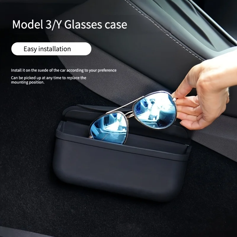 Car Silicone Eyeglasses Holder Interior Garbage Trash Bin Door Seat Dash Board Accessories Small Pouch For Tesla Model 3/Y/S
Car Silicone Eyeglasses Holder Interior Garbage Trash Bin Door Seat Dash Board Accessories Small Pouch For Tesla Model 3/Y/S