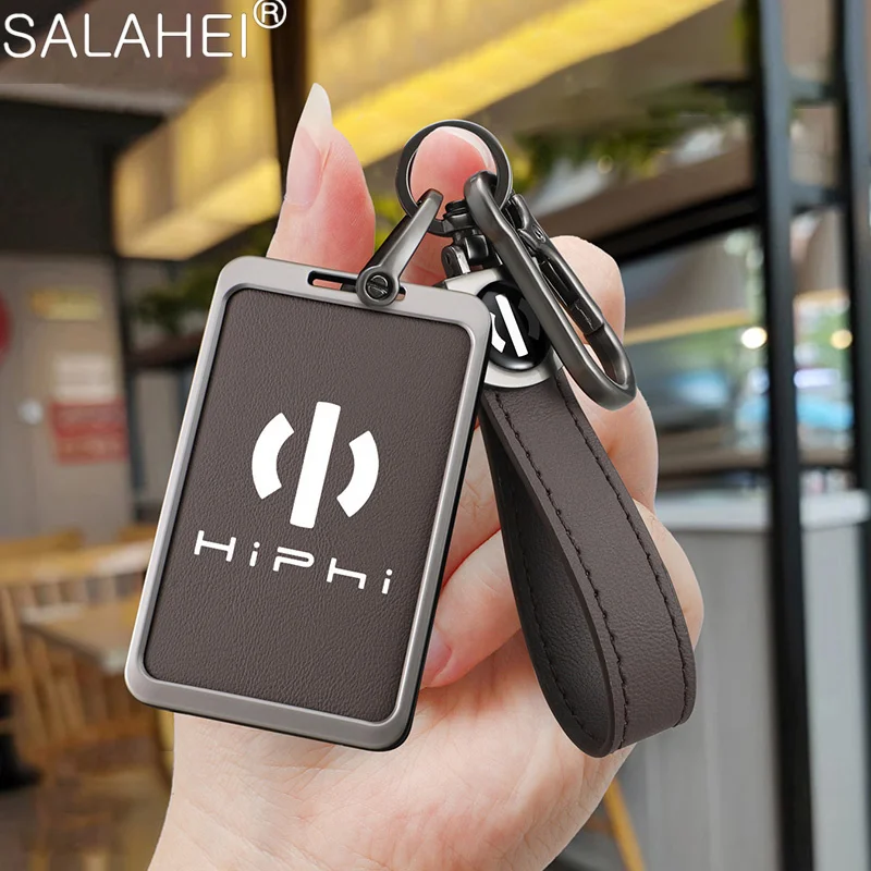 Zinc Alloy Car Logo Key Case NFC Card Protection Full Cover Keyless Keyring Shell For HIPHI X 2023 Hiphi Z Auto Accessories
Zinc Alloy Car Logo Key Case NFC Card Protection Full Cover Keyless Keyring Shell For HIPHI X 2023 Hiphi Z Auto Accessories