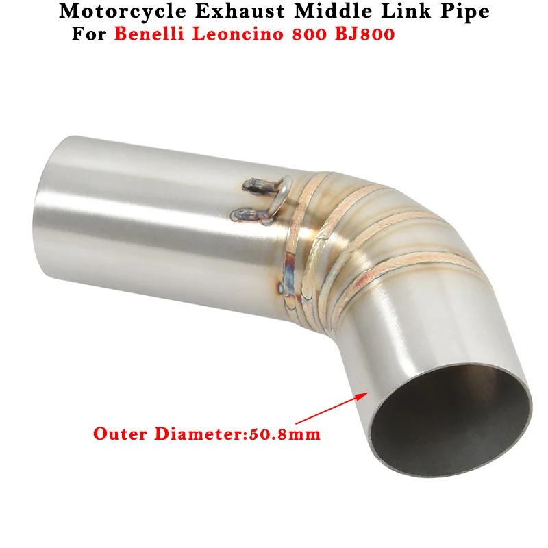 Motorcycle Exhaust Escape System Modify Muffler 51mm Middle Link Pipe No Slip On For Benelli Leoncino 800 BJ800
Motorcycle Exhaust Escape System Modify Muffler 51mm Middle Link Pipe No Slip On For Benelli Leoncino 800 BJ800