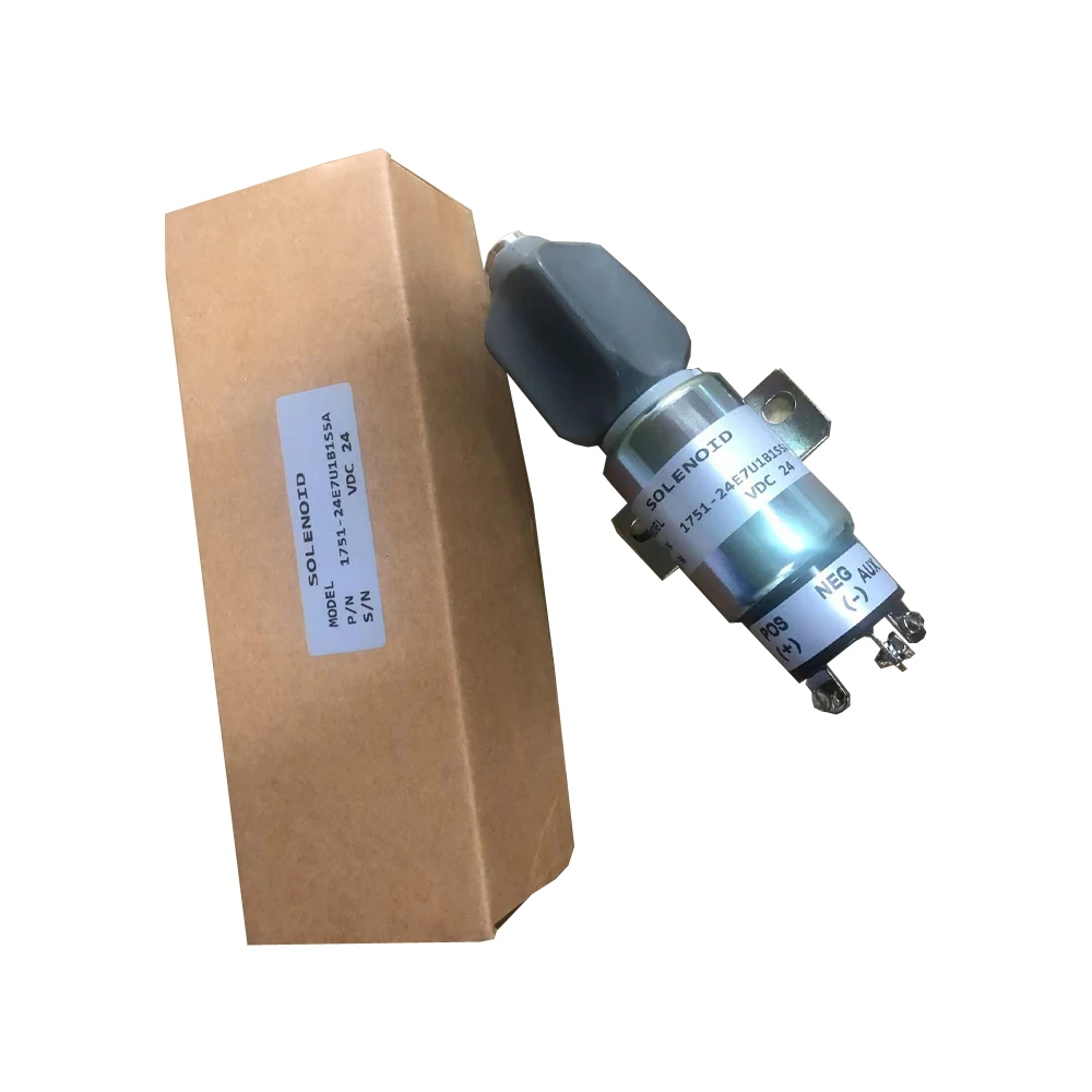 Diesel Generator Set Excavator Flame Extinguisher Solenoid Valve 24V 1751-24E7U1B1S5A
Diesel Generator Set Excavator Flame Extinguisher Solenoid Valve 24V 1751-24E7U1B1S5A