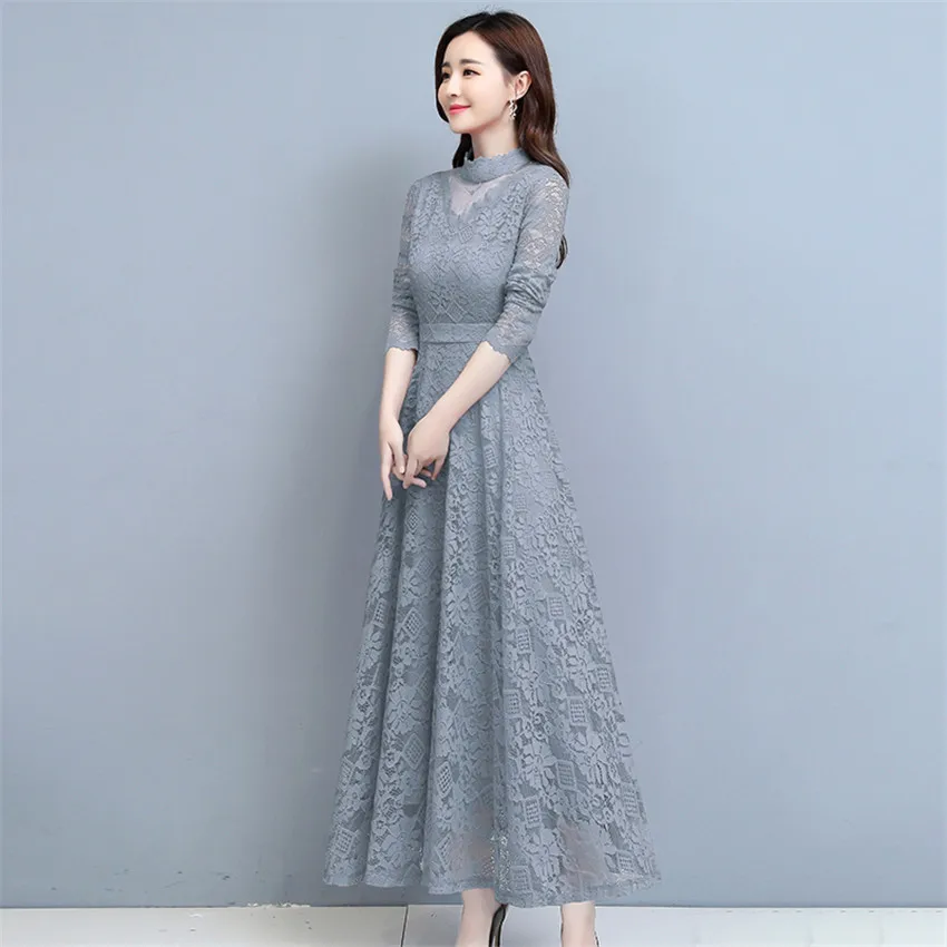 Vestidos de verano mujer 2022 Women Long Sleeve Lace Dress Plus Size Elegant Lady Long V-neck Party Dresses Bottomings WZ1786
Vestidos de verano mujer 2022 Women Long Sleeve Lace Dress Plus Size Elegant Lady Long V-neck Party Dresses Bottomings WZ1786