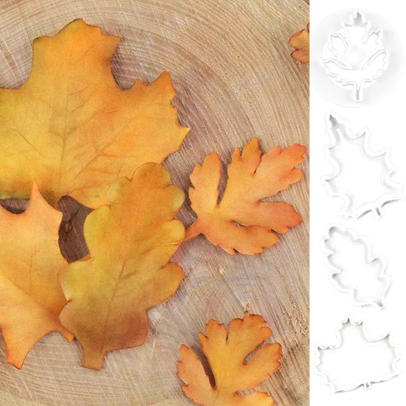 4Pcs Leaf Baking Cookie Run Maple Leaf Cookie Molds Biscuits Cutters Baking Molds Kitchen Accessories Biscuits Tools
4Pcs Leaf Baking Cookie Run Maple Leaf Cookie Molds Biscuits Cutters Baking Molds Kitchen Accessories Biscuits Tools