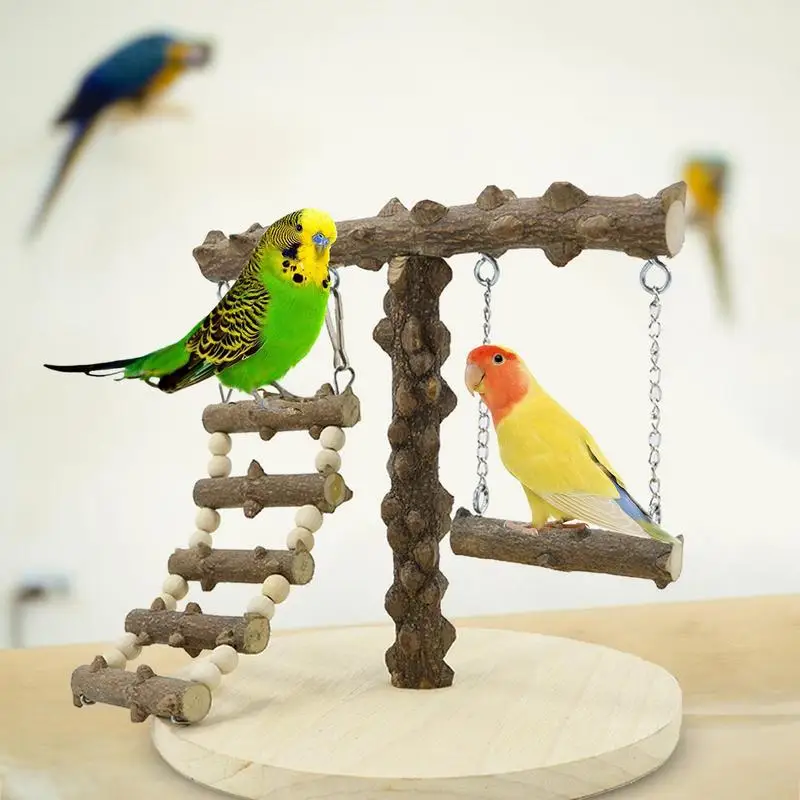 Birds Playstand Parrot Wooden Stand With Ladder Cocktail Playground Natural Perches Pedestal For Budgies Parakeet Birds Toy
Birds Playstand Parrot Wooden Stand With Ladder Cocktail Playground Natural Perches Pedestal For Budgies Parakeet Birds Toy