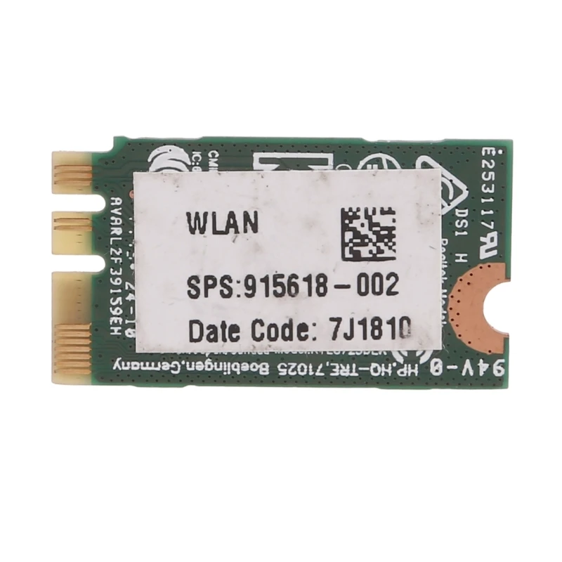 Для Realtek RTL8723DE 300 Мбит/с NGFF M.2 беспроводной адаптер Bluetooth-совместимая сетевая карта 4,0 для 915619-001 915618-002
Для Realtek RTL8723DE 300 Мбит/с NGFF M.2 беспроводной адаптер Bluetooth-совместимая сетевая карта 4,0 для 915619-001 915618-002