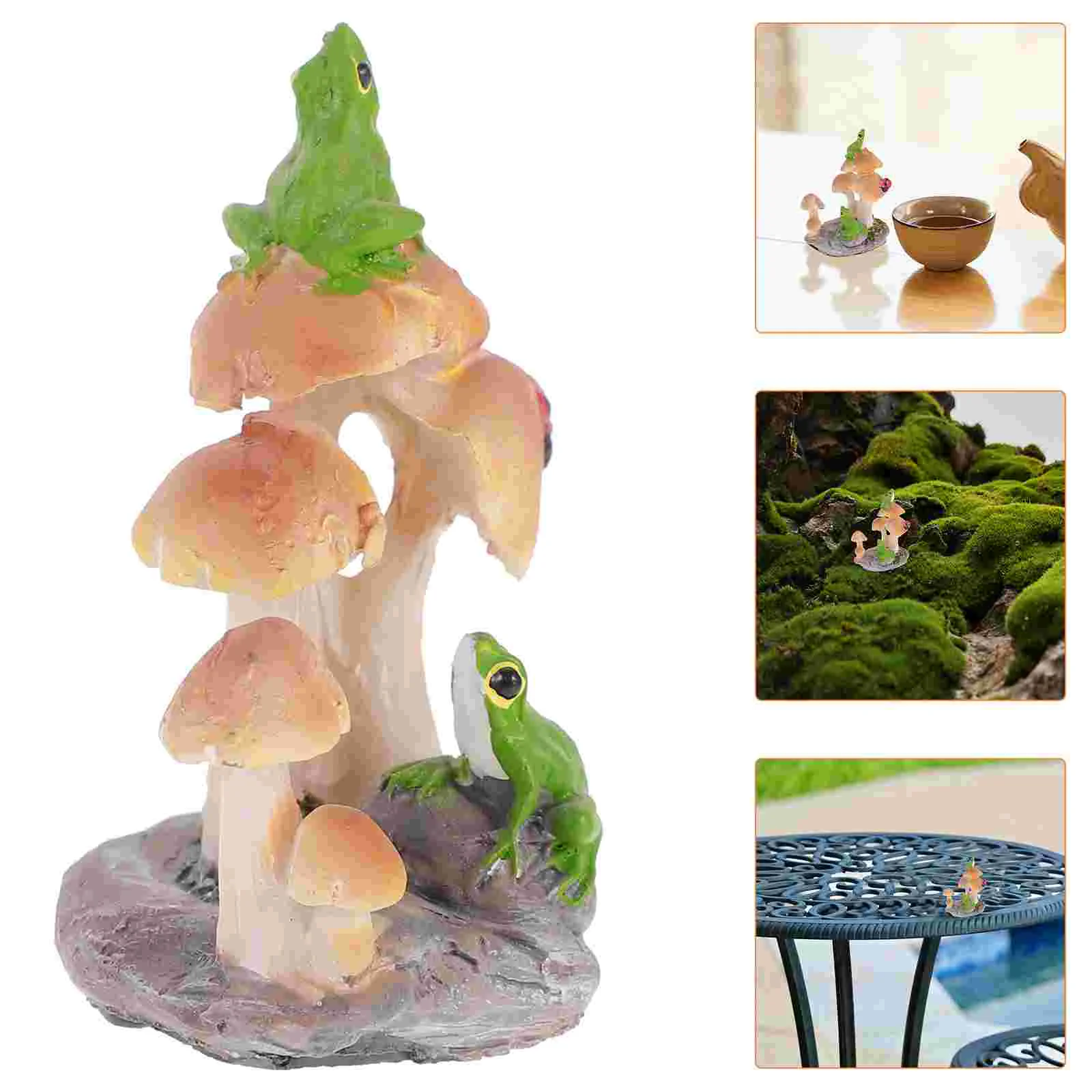 Frog Statue Garden Statues Animal Ornaments Outdoor Decor Shaped Crafts Resin Sculpture
Frog Statue Garden Statues Animal Ornaments Outdoor Decor Shaped Crafts Resin Sculpture