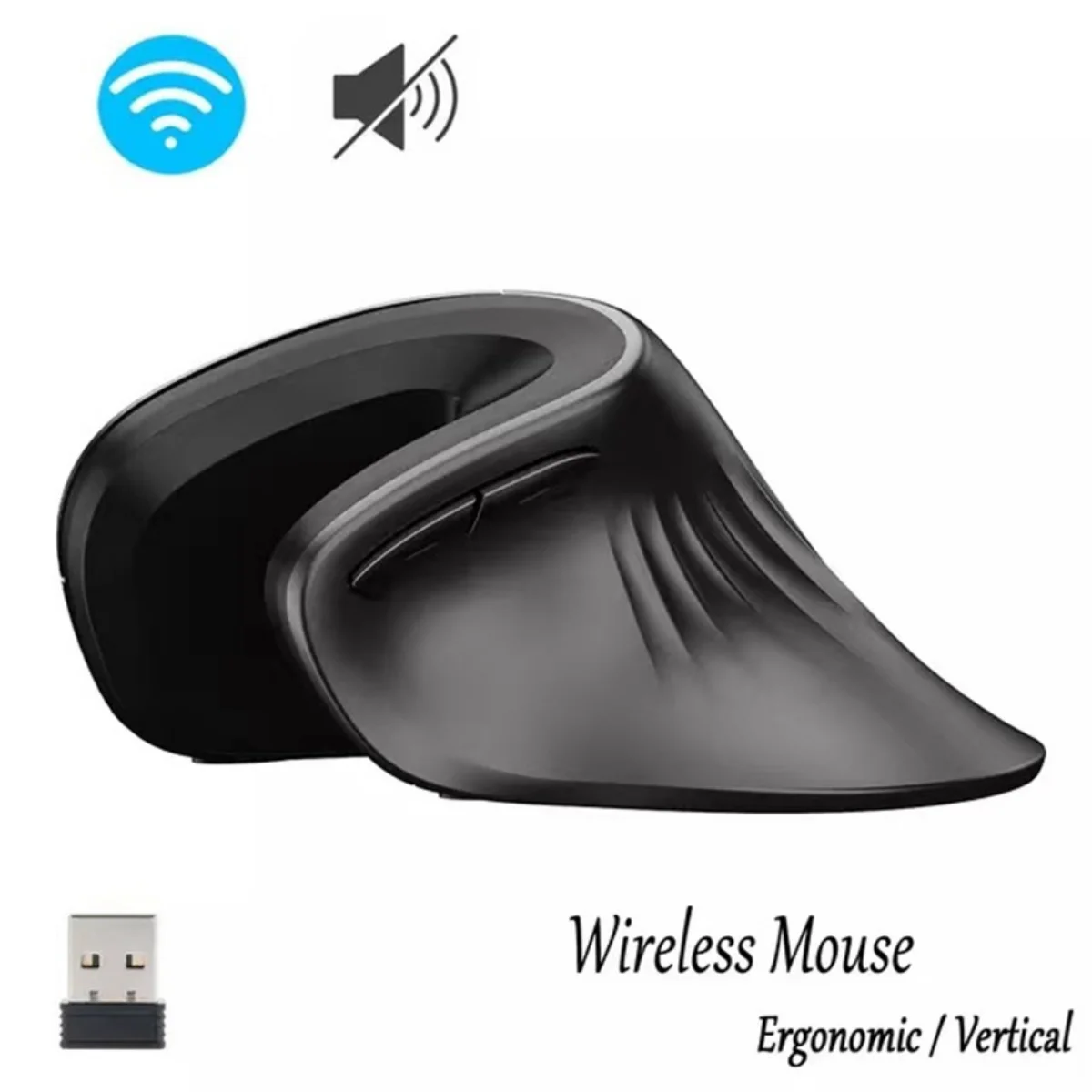 Ergonomic Wireless Mouse USB Vertical Optical Comfortable Gaming Mice Rechargeable Silent Office Mouse for PC Laptop Accessories 14 Mallzona S77a7fc67d5424ad4b328a9b7e95e2c9ba Ergonomic Wireless Mouse USB Vertical Optical Comfortable Gaming Mice Rechargeable Silent Office Mouse for PC Laptop Accessories Mallzona
