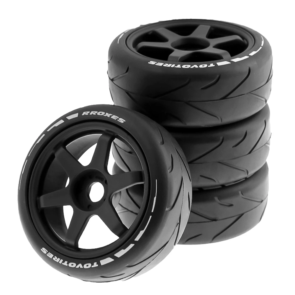 4Pcs/Set 1:8 Scale Flat Off Road Wheel Tires Tyre with 17mm Hex fit HPI HSP Buggy RC Car Model Toys Accessories
4Pcs/Set 1:8 Scale Flat Off Road Wheel Tires Tyre with 17mm Hex fit HPI HSP Buggy RC Car Model Toys Accessories