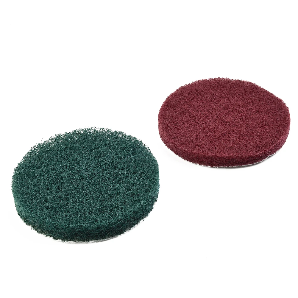 Buffing Pads Scouring Pad Bathtubs Cleaning Showers 4 Inch 6pcs Set Green(240#) Nylon For 4\" Hook & Loop Pads
Buffing Pads Scouring Pad Bathtubs Cleaning Showers 4 Inch 6pcs Set Green(240#) Nylon For 4\" Hook & Loop Pads