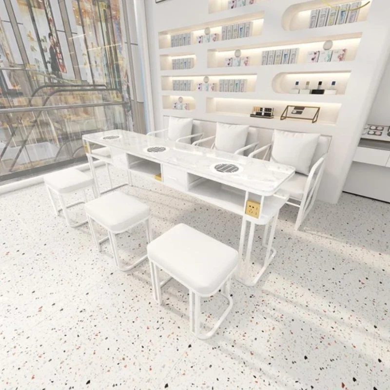 Professional Nordic Desk Nail Tables Manicure Makeup White Modern Nail Tables Living Room Mesa Manicura Salon Furniture MR50NT
Professional Nordic Desk Nail Tables Manicure Makeup White Modern Nail Tables Living Room Mesa Manicura Salon Furniture MR50NT