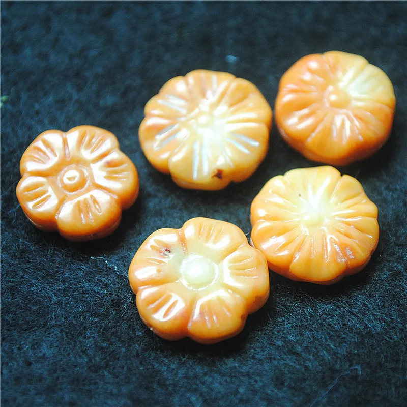 5PCS Women Matching Beads Orange Coral Material Flowers Shape For Fashion Bracelets Making Findings Free Shippings
5PCS Women Matching Beads Orange Coral Material Flowers Shape For Fashion Bracelets Making Findings Free Shippings