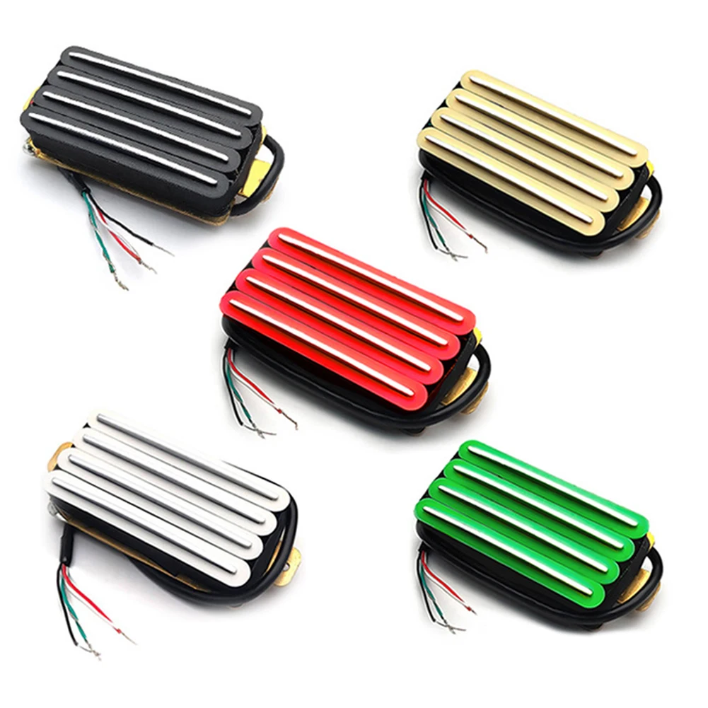 4 Wire Four Coils Pickup 2 Dual Blades Humbucker With Connecting Wires For ST TL LP Electric Guitar Bridge Pickup 2022 New
4 Wire Four Coils Pickup 2 Dual Blades Humbucker With Connecting Wires For ST TL LP Electric Guitar Bridge Pickup 2022 New