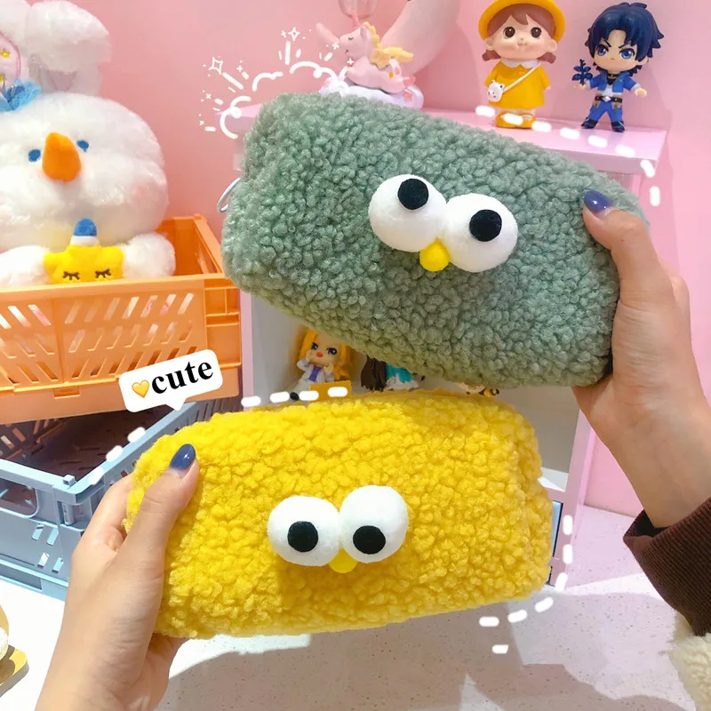 Милый плюшевый чехол для карандашей для девочек, креативный милый пенал, женская школьная сумка для взрослых, большая теплая Корейская Канцелярия
Милый плюшевый чехол для карандашей для девочек, креативный милый пенал, женская школьная сумка для взрослых, большая теплая Корейская Канцелярия