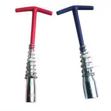 T-type spark plug socket spark plug wrench universal type spark plug disassembly tool 16mm/21mm
T-type spark plug socket spark plug wrench universal type spark plug disassembly tool 16mm/21mm