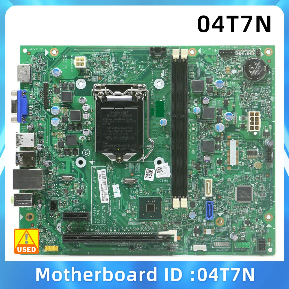 FOR Optiplex 3020SFF 3020 SFF Motherboard 04T7N 004T7N DIH81R 12125-2 V2KX3 LGA1150 Manufacturer Refurbishment Mainboard
FOR Optiplex 3020SFF 3020 SFF Motherboard 04T7N 004T7N DIH81R 12125-2 V2KX3 LGA1150 Manufacturer Refurbishment Mainboard