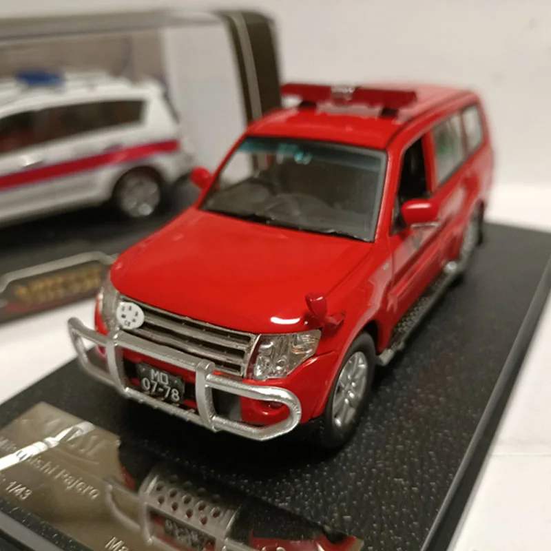 

Vitesse 1:43 Scale Diecast Alloy Pajero Fire Command Vehicle Toys Cars Model Classics Adult Collection Souvenir Gifts Display