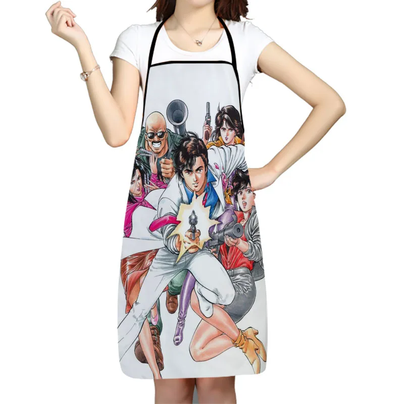 Kitchen Apron City Hunter Anime Printed Sleeveless Oxford Fabric Aprons for Men Women Home Cleaning Tools Creative Gifts
Kitchen Apron City Hunter Anime Printed Sleeveless Oxford Fabric Aprons for Men Women Home Cleaning Tools Creative Gifts