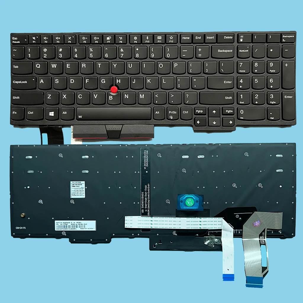 E580 US Spain Brazil Keyboard For Lenovo Thinkpad E585 E590 L580 L590 T590 P52 P53 P72 P73 SN20P34095 01YP560 SN5372BL Backlit
E580 US Spain Brazil Keyboard For Lenovo Thinkpad E585 E590 L580 L590 T590 P52 P53 P72 P73 SN20P34095 01YP560 SN5372BL Backlit