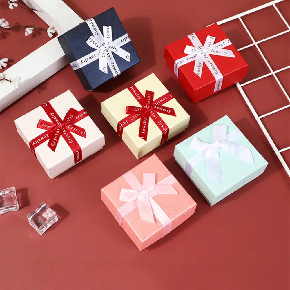 Butterfly Ribbon Gift Box Paper Jewellery Packaging Case Necklace Earring Ring Watch Box Wristwatch Organizer With Sponge Pillow
Butterfly Ribbon Gift Box Paper Jewellery Packaging Case Necklace Earring Ring Watch Box Wristwatch Organizer With Sponge Pillow