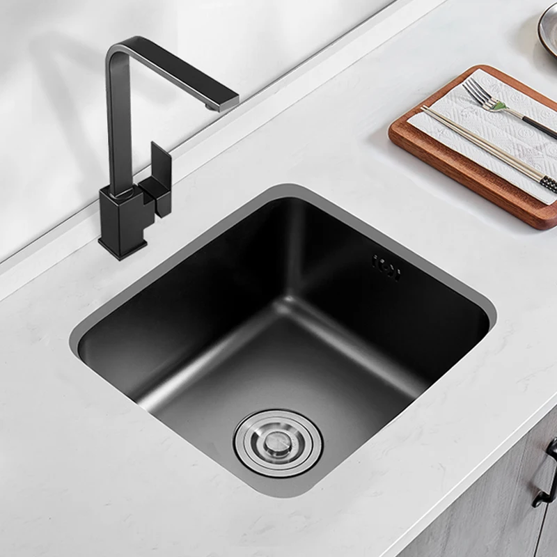 Black Nano Bar Counter Small Water Channel Single Sink Balcony Kitchen Island 304 Stainless Steel Kitchen Washing Basin Small
Black Nano Bar Counter Small Water Channel Single Sink Balcony Kitchen Island 304 Stainless Steel Kitchen Washing Basin Small