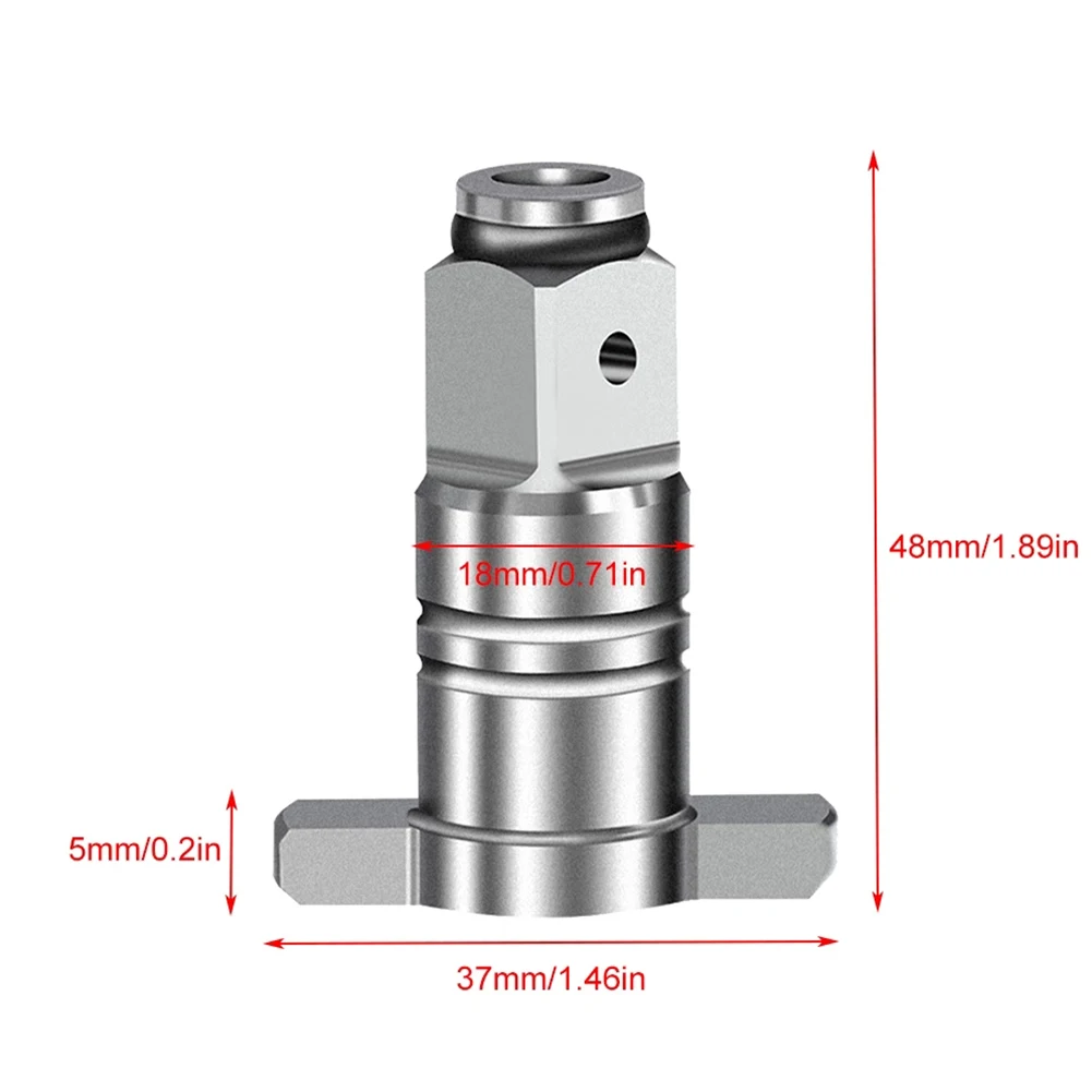 18mm/0.71" Electric Wrench Shaft 18V Electric Alloy Steel Brushless Impact Use Cordless Vanadium Wrench Parts
18mm/0.71" Electric Wrench Shaft 18V Electric Alloy Steel Brushless Impact Use Cordless Vanadium Wrench Parts
