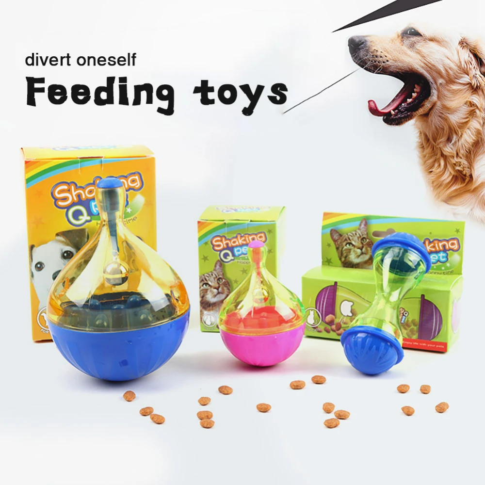 Pet Dog Feeding Toy Ball Cat Food Dispenser Pet Food Tumbler Interactive Cat Food Feeder Play Plastic Dog Toys Pet Products
Pet Dog Feeding Toy Ball Cat Food Dispenser Pet Food Tumbler Interactive Cat Food Feeder Play Plastic Dog Toys Pet Products
