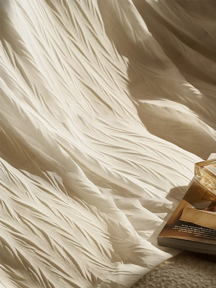 Retro Living Room Blackout White Tulle Transparent French Light Luxury Bedroom Minimalist Door Curtain Balcony Home Decoration
Retro Living Room Blackout White Tulle Transparent French Light Luxury Bedroom Minimalist Door Curtain Balcony Home Decoration