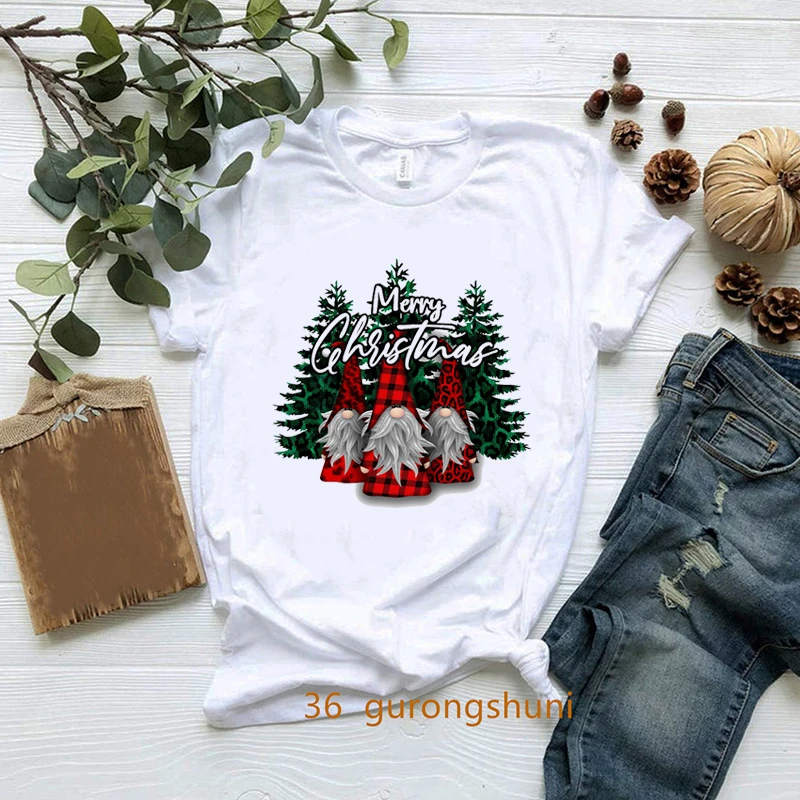 2022 Fashion T Shirt Femme Cute Xmas Gnomes In Plaid Hats Merry Christmas Gift tshirt Women t-shirt Christmas Gift Clothing Tops
2022 Fashion T Shirt Femme Cute Xmas Gnomes In Plaid Hats Merry Christmas Gift tshirt Women t-shirt Christmas Gift Clothing Tops