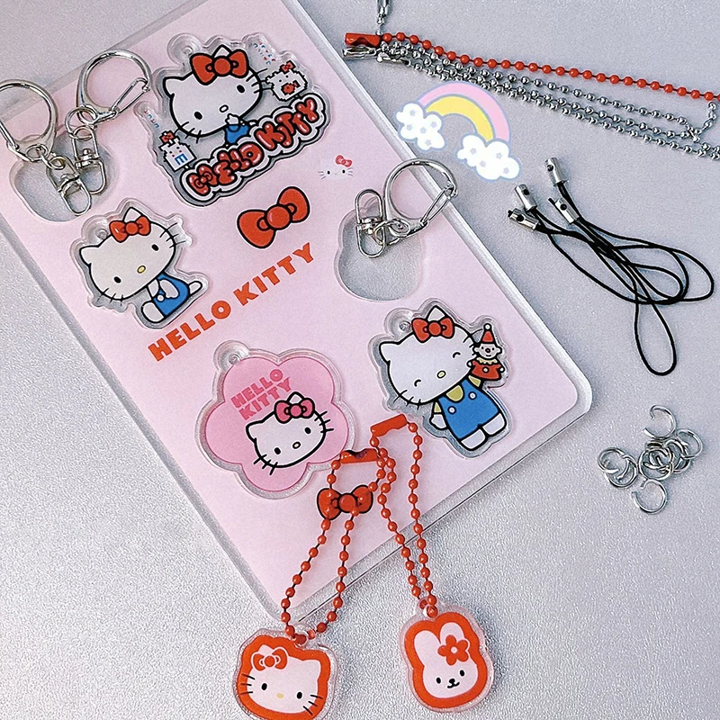 Подвеска Sanrio «сделай сам», самодельный аниме брелок с мультяшным рисунком, игрушка для украшения рюкзака, доски для демонтажа
Подвеска Sanrio «сделай сам», самодельный аниме брелок с мультяшным рисунком, игрушка для украшения рюкзака, доски для демонтажа
