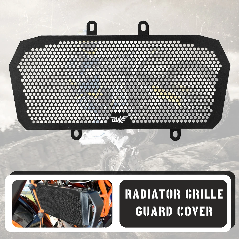 

For KTM Duke 390 200 DUKE390 DUKE200 2013 2014 2015 2016 Radiator Guard Grille Grill Guard Cover Protector Oil Cooled Protection