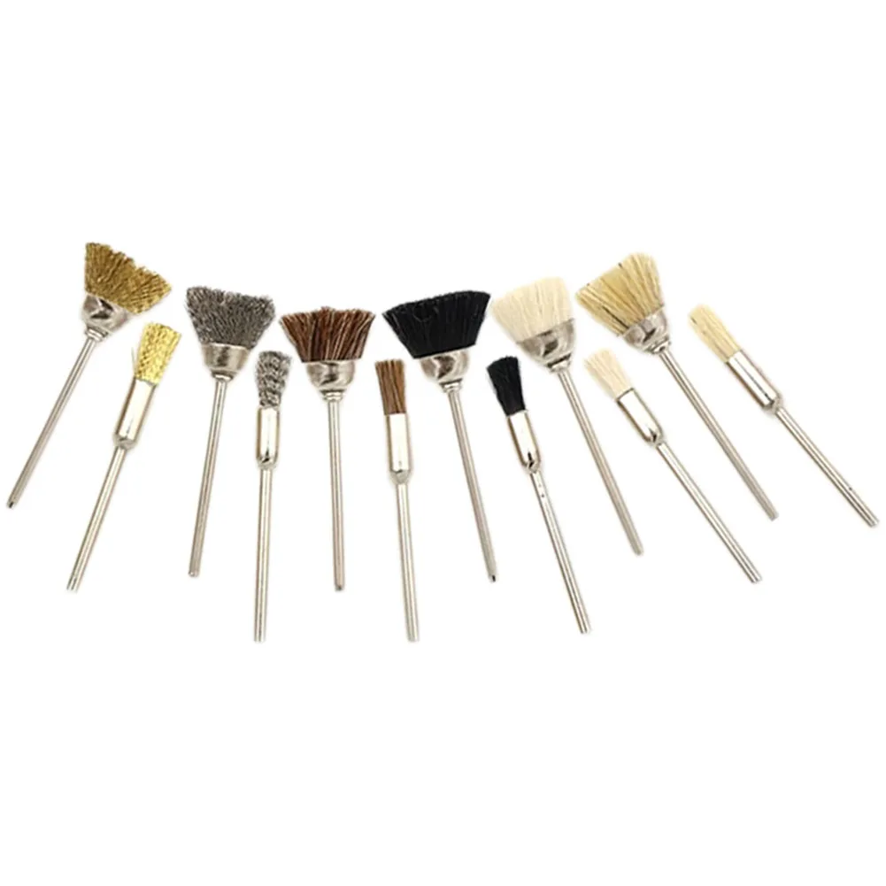 12pcs Brass Brush Steel Wire Wheel For Metal Cleaning Polishing Rust Removal Tool For Die Grinder Rotary Tools Accessories
12pcs Brass Brush Steel Wire Wheel For Metal Cleaning Polishing Rust Removal Tool For Die Grinder Rotary Tools Accessories