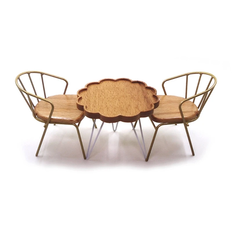 Dollhouse Decorations Accessories 1:12 Dollhouse Miniature Furniture Wooden Dining Table Chair Model Set Replacement E65D
Dollhouse Decorations Accessories 1:12 Dollhouse Miniature Furniture Wooden Dining Table Chair Model Set Replacement E65D