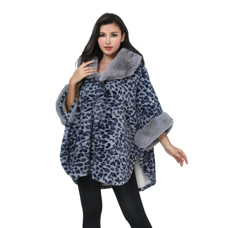 10 Colors Winter Women Faux Fur Printed Animal Loose Poncho Cape Thick Warm Oversize Cloak Batwing Sleeves Leopard Coat With Hat
10 Colors Winter Women Faux Fur Printed Animal Loose Poncho Cape Thick Warm Oversize Cloak Batwing Sleeves Leopard Coat With Hat