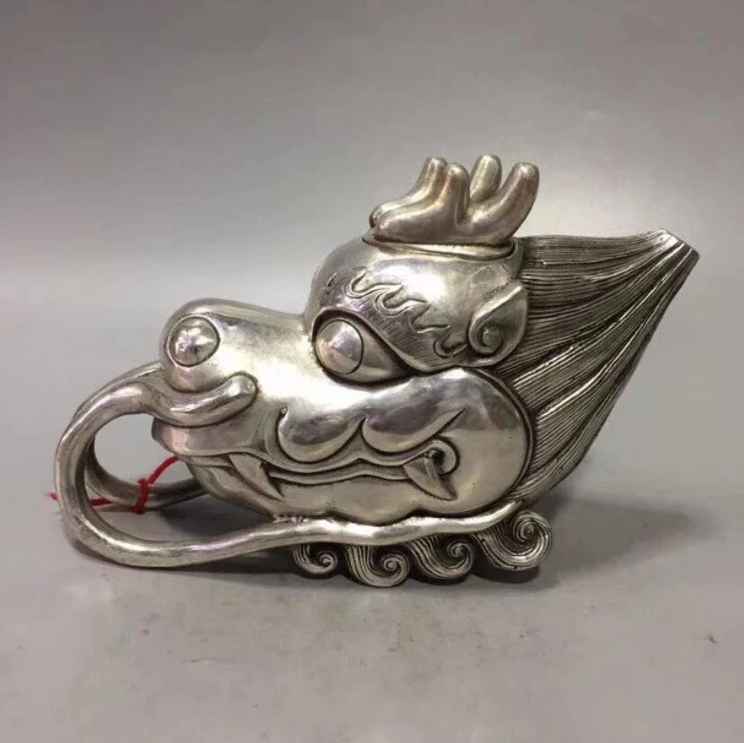 Коллекция Декор ручной работы белый медный вырезанный миф Дракон Экзорцизм чайный горшок
Коллекция Декор ручной работы белый медный вырезанный миф Дракон Экзорцизм чайный горшок