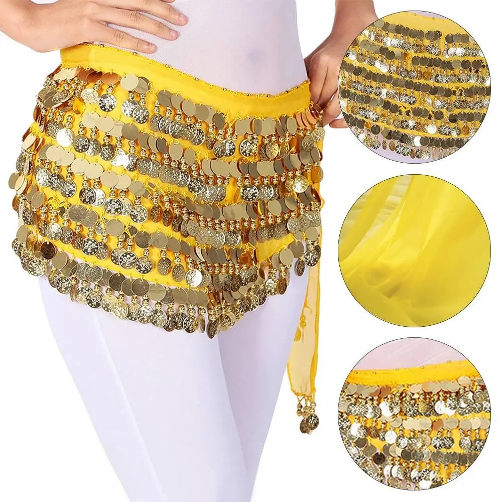 Sequins Belly Dance Belt Shiny For Thailand/India/Arab Chiffon Hip Scarf Tassels Waist Chain Women
Sequins Belly Dance Belt Shiny For Thailand/India/Arab Chiffon Hip Scarf Tassels Waist Chain Women