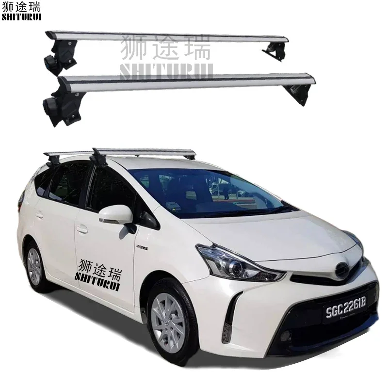 SHITURUI 2Pcs Roof Bars for FOR Toyota Prius Aluminum Alloy Side Bars Cross Rails Roof Rack Luggage
SHITURUI 2Pcs Roof Bars for FOR Toyota Prius Aluminum Alloy Side Bars Cross Rails Roof Rack Luggage