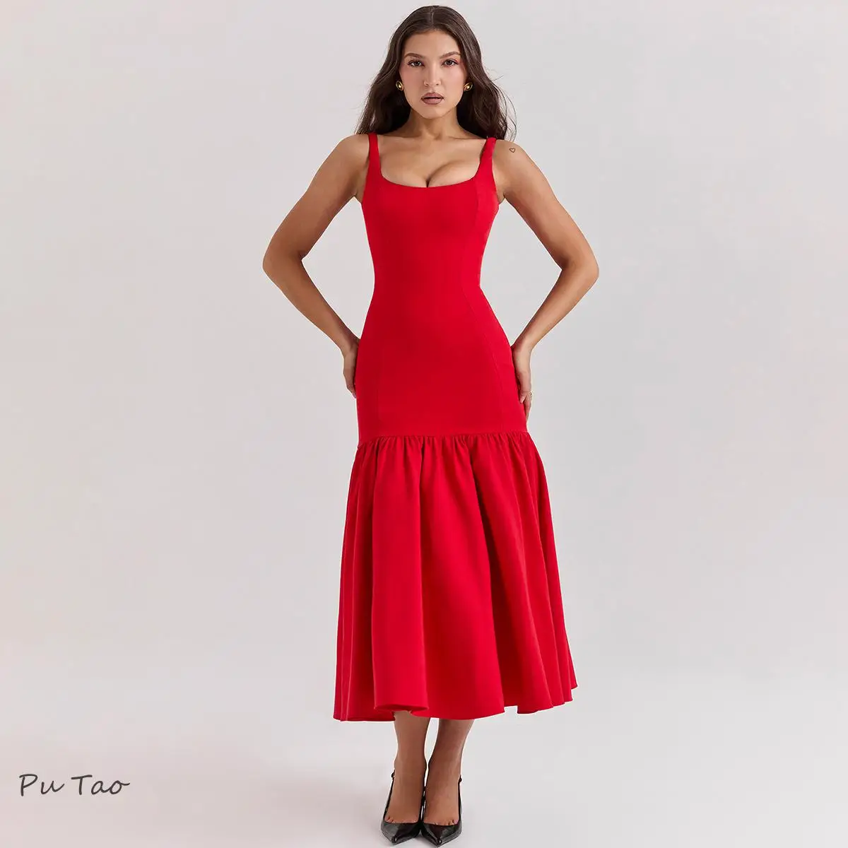 PuTao Square Collar Summer Prom Dress Bodycon Pleated Homecoming Dress For Girl Fit and Flare Sleeveless Party Dresses Vestidos
PuTao Square Collar Summer Prom Dress Bodycon Pleated Homecoming Dress For Girl Fit and Flare Sleeveless Party Dresses Vestidos