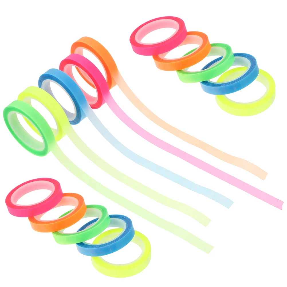 15 Rolls Waterproof Index Sticker Self-adhesive Sticky Tabs Highlighter Tape for Books Neon Brush Supplies Fluorescent Color
15 Rolls Waterproof Index Sticker Self-adhesive Sticky Tabs Highlighter Tape for Books Neon Brush Supplies Fluorescent Color