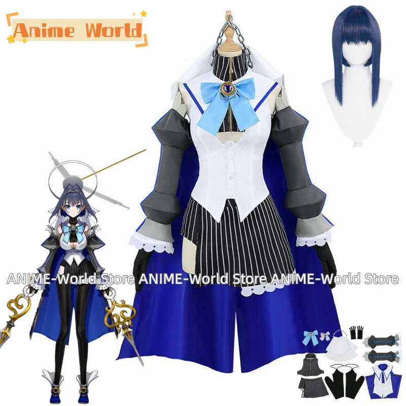 《Custom Size》Vtuber Hololive EN Ouro Kronii Cosplay Costume Anime Dresses Christmas Halloween
《Custom Size》Vtuber Hololive EN Ouro Kronii Cosplay Costume Anime Dresses Christmas Halloween