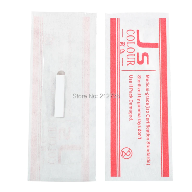 U18Pin 100pcs Microblading Needle Eyebrow Tattoo Blade For Permanent Makeup Manual Pen 3D Eyebrow Embroidery
U18Pin 100pcs Microblading Needle Eyebrow Tattoo Blade For Permanent Makeup Manual Pen 3D Eyebrow Embroidery