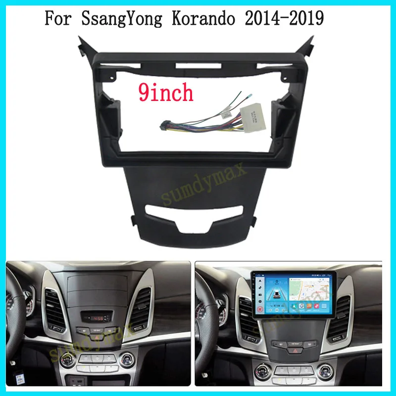 9-дюймовый большой экран android автомобильное радио Fascia Для Ssangyong Korando 2014-2015 Android автомобильное радио, аудиокабель
9-дюймовый большой экран android автомобильное радио Fascia Для Ssangyong Korando 2014-2015 Android автомобильное радио, аудиокабель