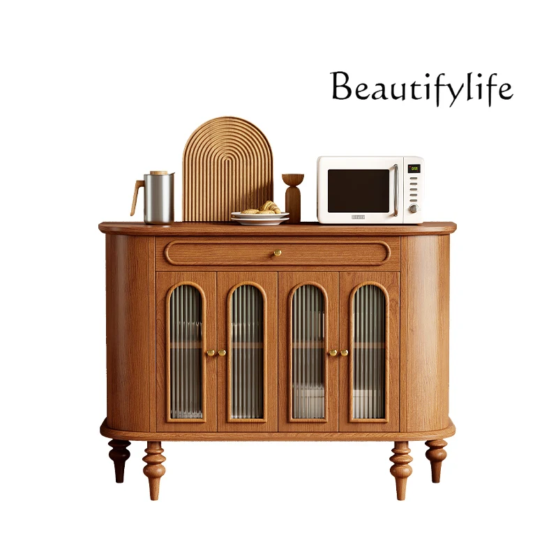 Sideboard Cabinet Cherry Solid Wood High-End Hallway Hallway American Living Room Storage Locker
Sideboard Cabinet Cherry Solid Wood High-End Hallway Hallway American Living Room Storage Locker