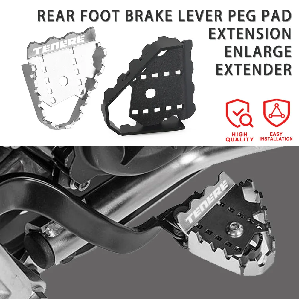 FOR YAMAHA TENERE 700 Rally Motorcycle Brake Lever Extension Pedal Step Plate Enlarge Extender T7 Rally 2019 2020 2021 2022 2023
FOR YAMAHA TENERE 700 Rally Motorcycle Brake Lever Extension Pedal Step Plate Enlarge Extender T7 Rally 2019 2020 2021 2022 2023