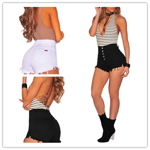 Summer Womens high waist Denim Shorts high waist Button Jeans Hot Shorts Skinny Women clothing
Summer Womens high waist Denim Shorts high waist Button Jeans Hot Shorts Skinny Women clothing