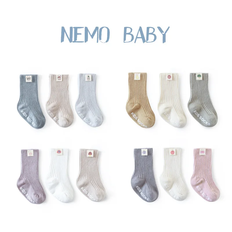 3Pairs/set Spring Baby Socks Cute Newborn Baby Kids Cartoon Cotton Socks for Boys Girls Children 0-5 Years
3Pairs/set Spring Baby Socks Cute Newborn Baby Kids Cartoon Cotton Socks for Boys Girls Children 0-5 Years