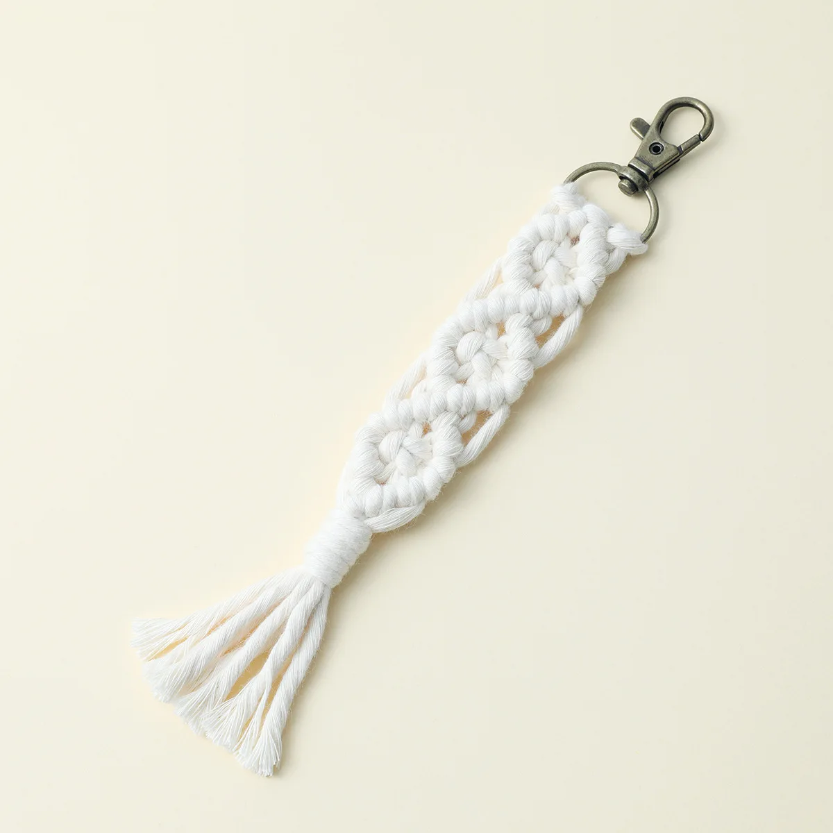 Handwoven Boho Tassel Keychain - Bohemian Bag Charm & Clothing Pendant 8 S77c182fb5a7842aeb9b8329d3fe78923P
