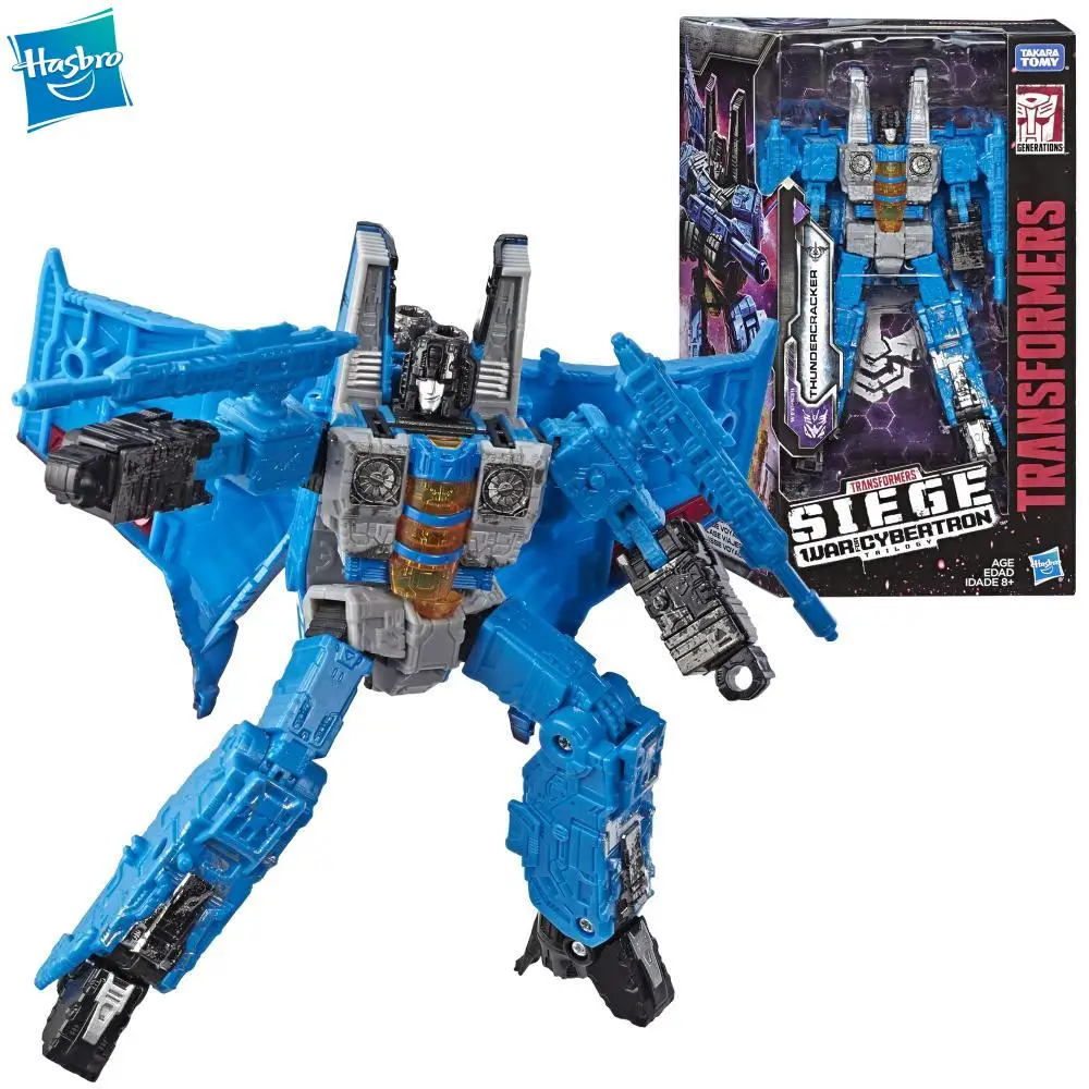 Original Hasbro Transformers War for Cybertron Siege Wfc-S39 Thundercracker Voyager Class 7 Inch Action Figure Toys Collection
Original Hasbro Transformers War for Cybertron Siege Wfc-S39 Thundercracker Voyager Class 7 Inch Action Figure Toys Collection